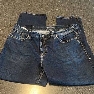 Silver capris